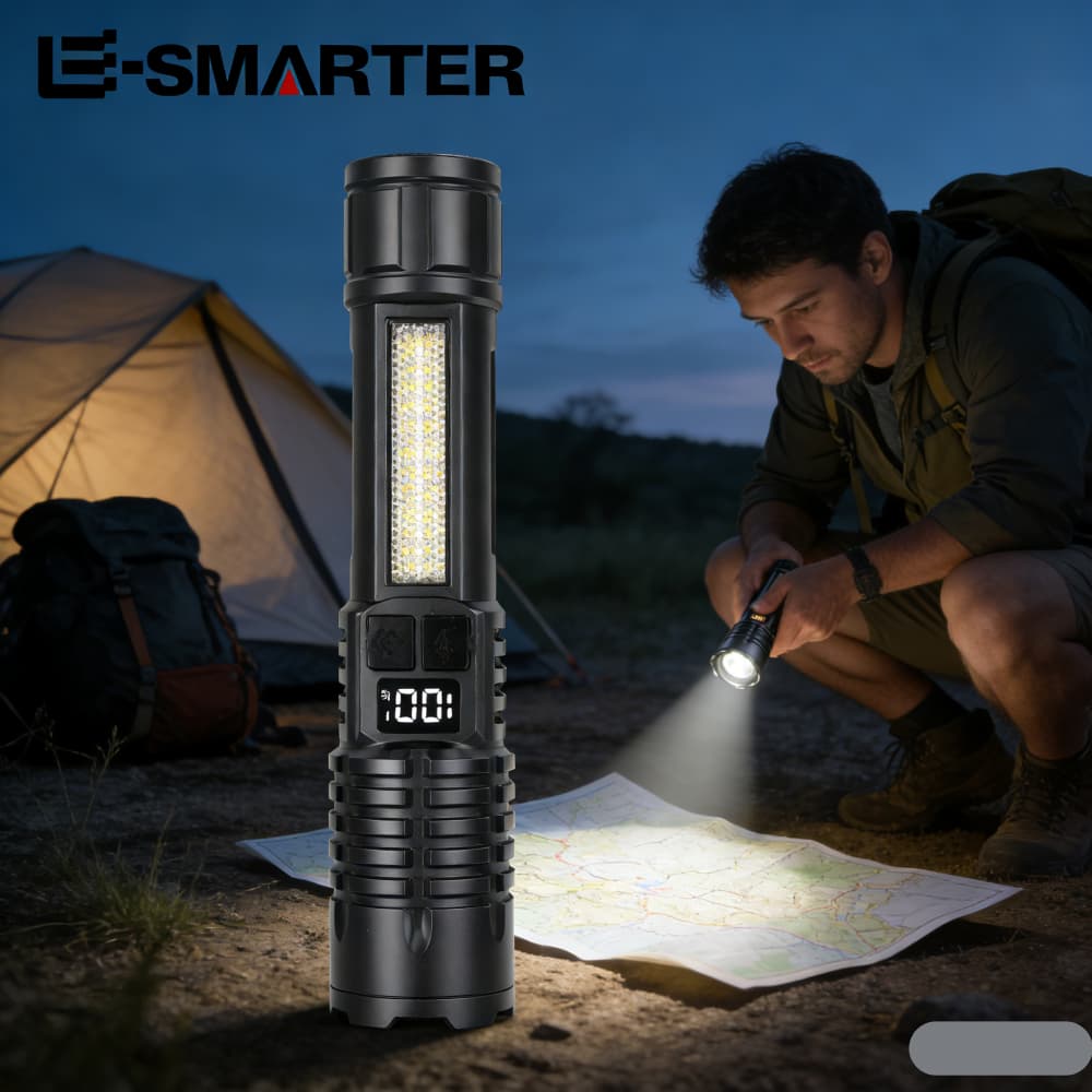 Outdoor Power Inc - Lampe torche Zoom Portable, lampe de