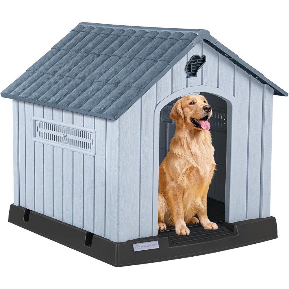 Outdoor Power Vent - LEMBERI Grande maison pour chien en