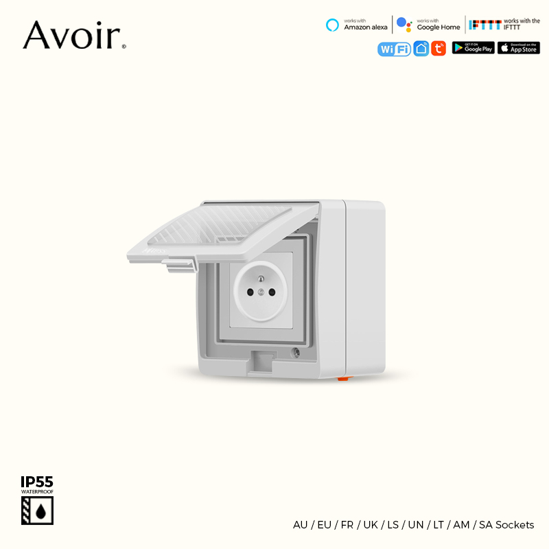 Outdoor Power Quincy - Avoir Tuya – prise Wifi intelligente,