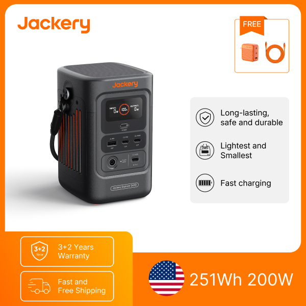 Power Outdoor Jackery - Batterie externe Jackery E240DC et chargeur