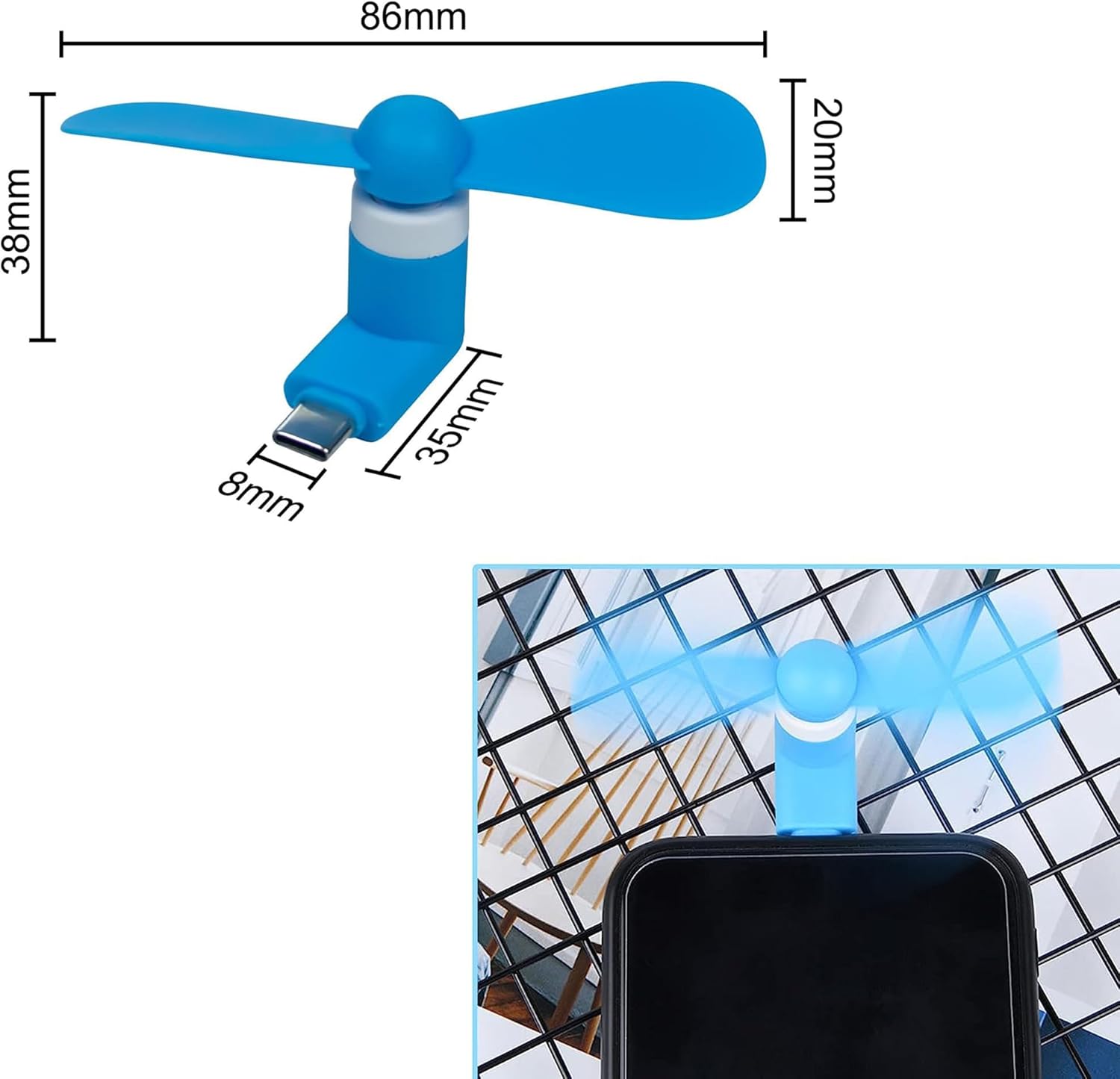 4/2/1 pièces Mini ventilateur  - Outdoor Usb Power Supply avis et prix