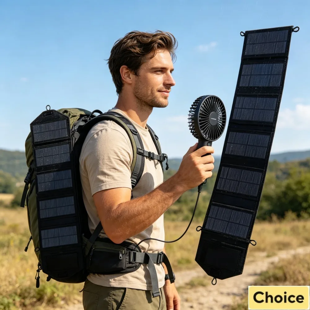 Chargeur solaire USB pliable 2 - Outdoor Usb Power Supply avis et prix