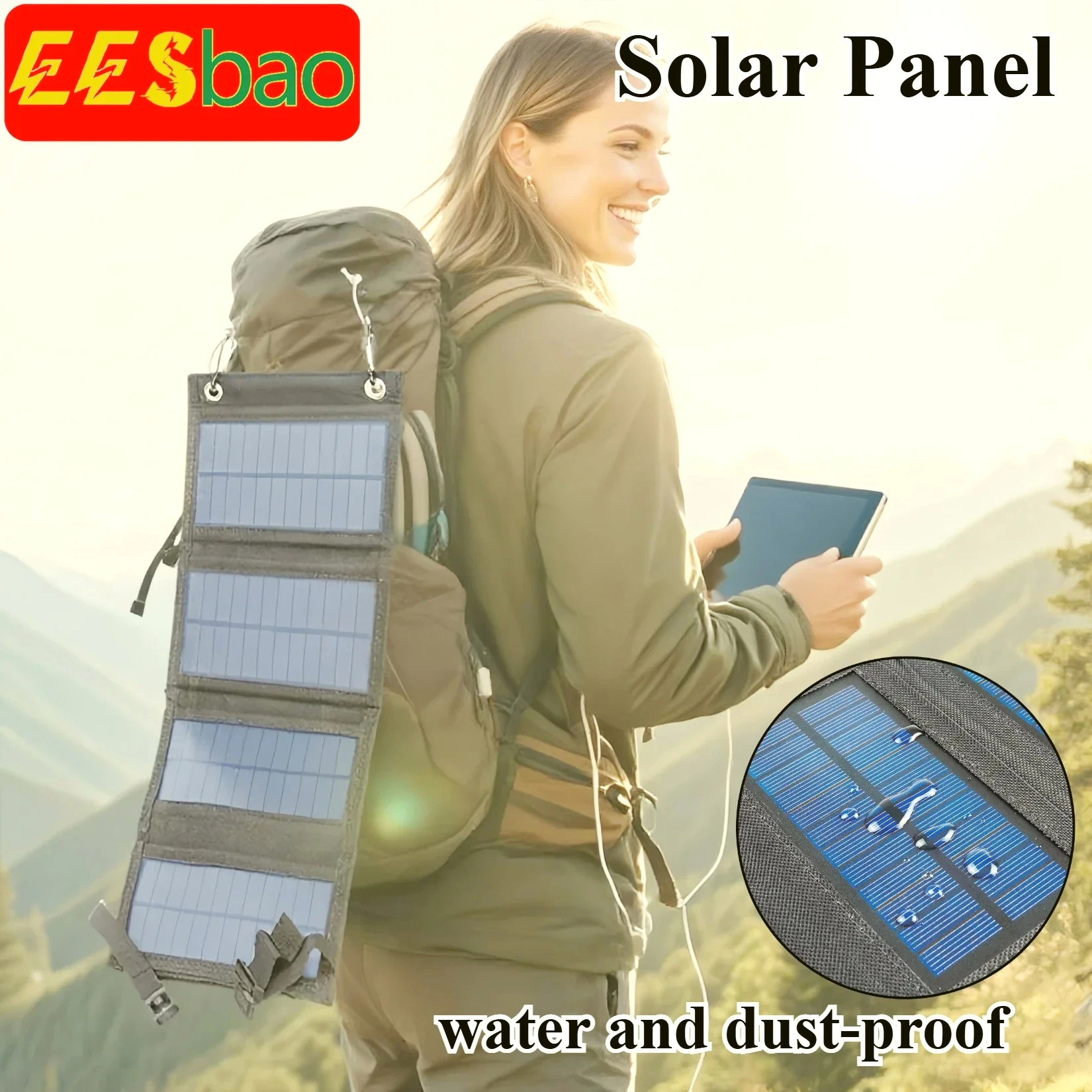 Chargeur solaire USB pliable 2 - Outdoor Usb Power Supply avis et prix