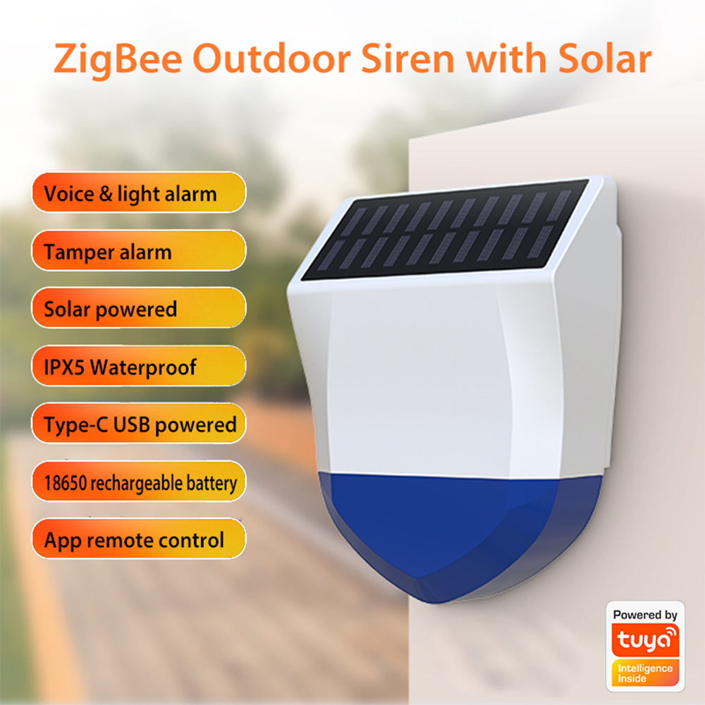 Tuya – sirène d'alarme intelli - Outdoor Usb Power Supply avis et prix