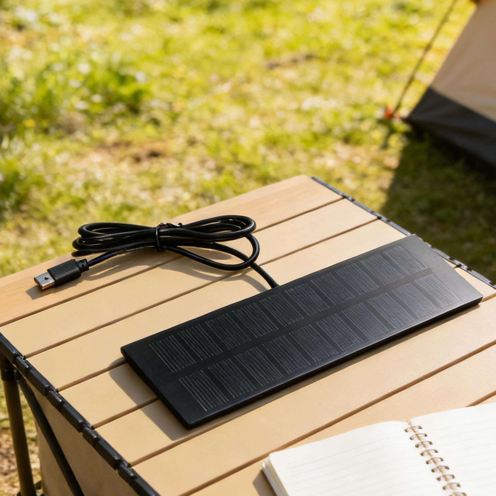 Panneau solaire portable 5W 5V - Outdoor Usb Power Supply avis et prix