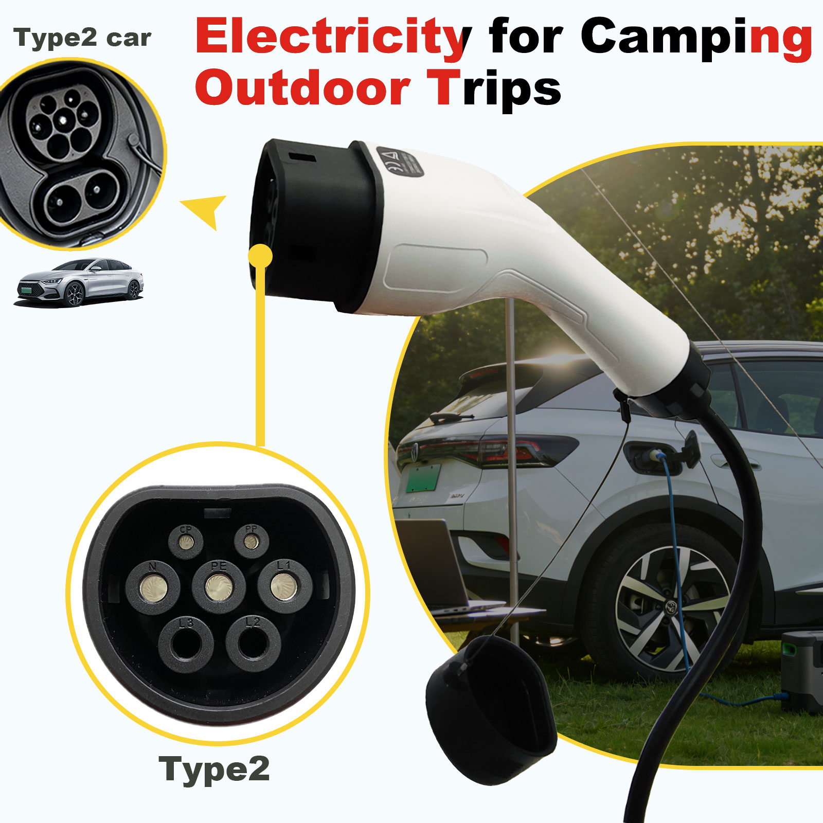 Adaptateur de décharge Type 2  - Outdoor Power Quincy avis et prix