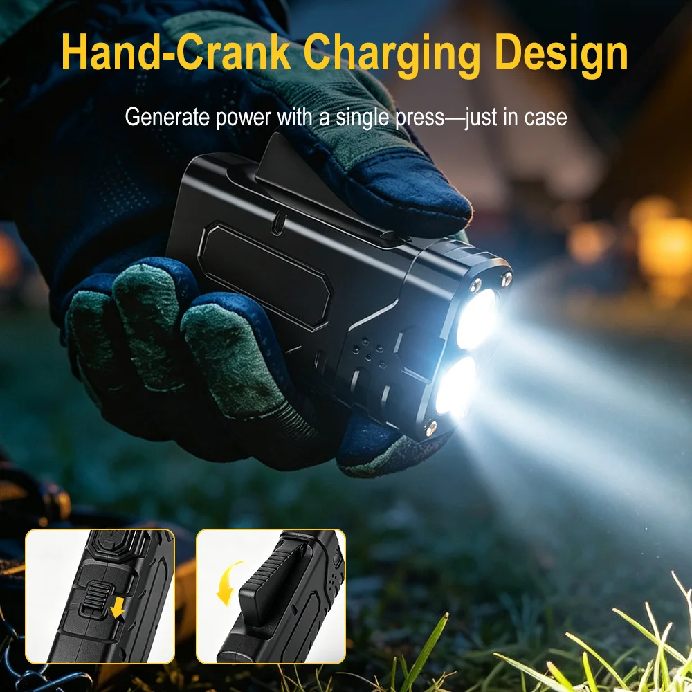 BORUIiT Lampe de poche LED EDC - Outdoor Usb Power Supply avis et prix