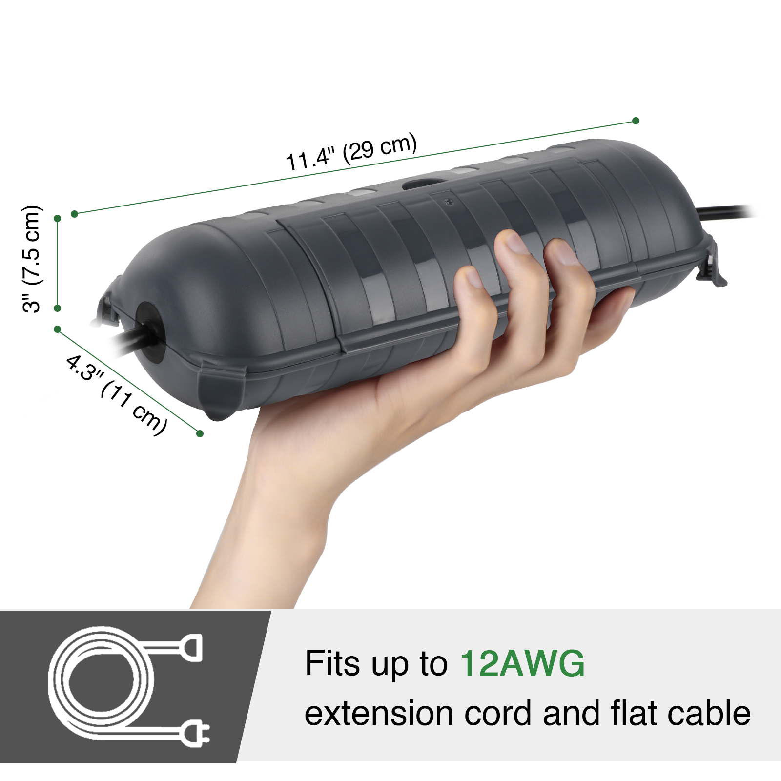Boîte de connexion étanche ext - Outdoor Power Lead Cover avis et prix